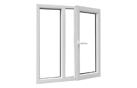 Ventana doble contacto PVC Imagen Ventana doble contacto PVC